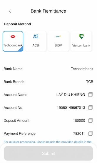 Bank Remittance 4