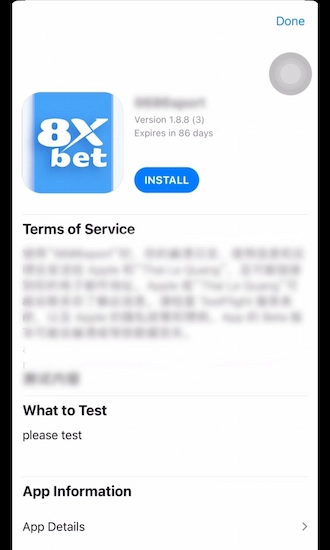 Download 8XBET on your iOS phone 4