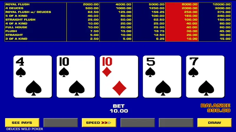 Tips for Developing Your Own Video Poker Strategy