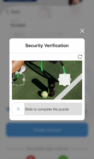 Step 3: Security verification